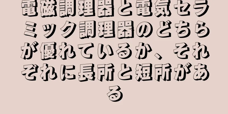 電磁調理器と電気セラミック調理器のどちらが優れているか、それぞれに長所と短所がある