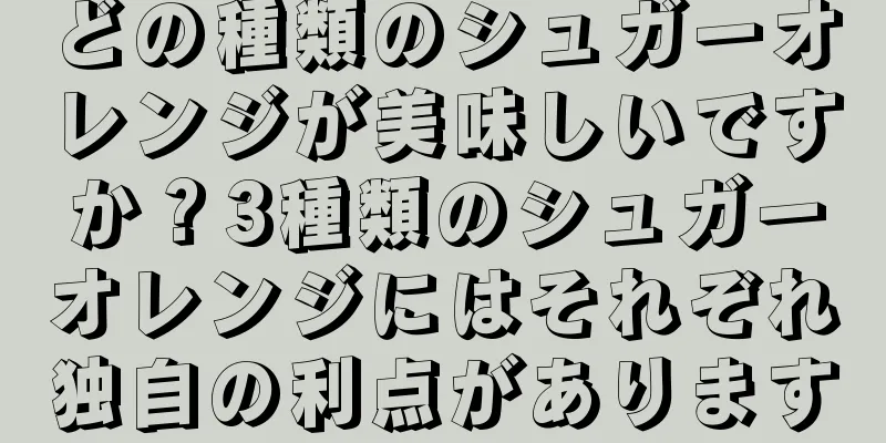 どの種類のシュガーオレンジが美味しいですか？3種類のシュガーオレンジにはそれぞれ独自の利点があります