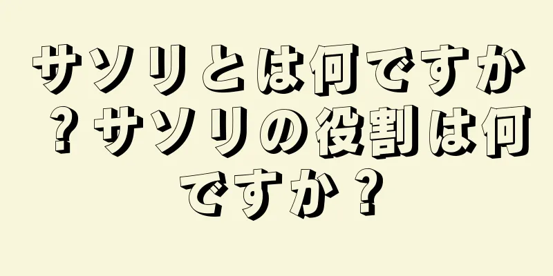 サソリとは何ですか？サソリの役割は何ですか？